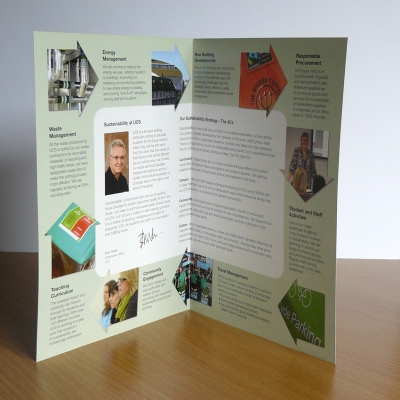 University Campus Suffolk Sustainability Brochure