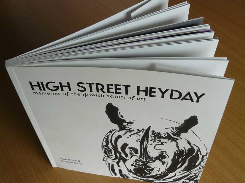 High Street Heyday Book Design cover
