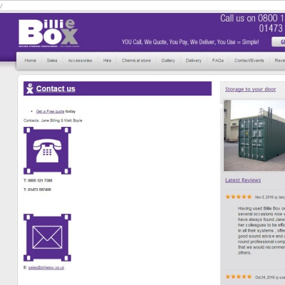 Billie Box Ltd screenshot 2